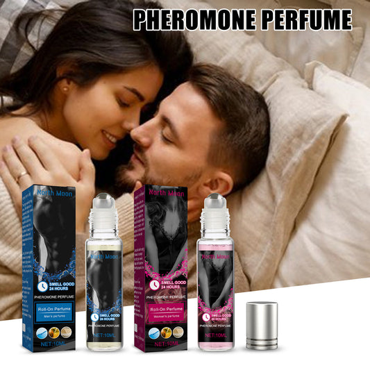 North Moon Pheromone Roll-On Perfume - Atmosphere Fragrance for Couples, Unleash Alluring Pheromones