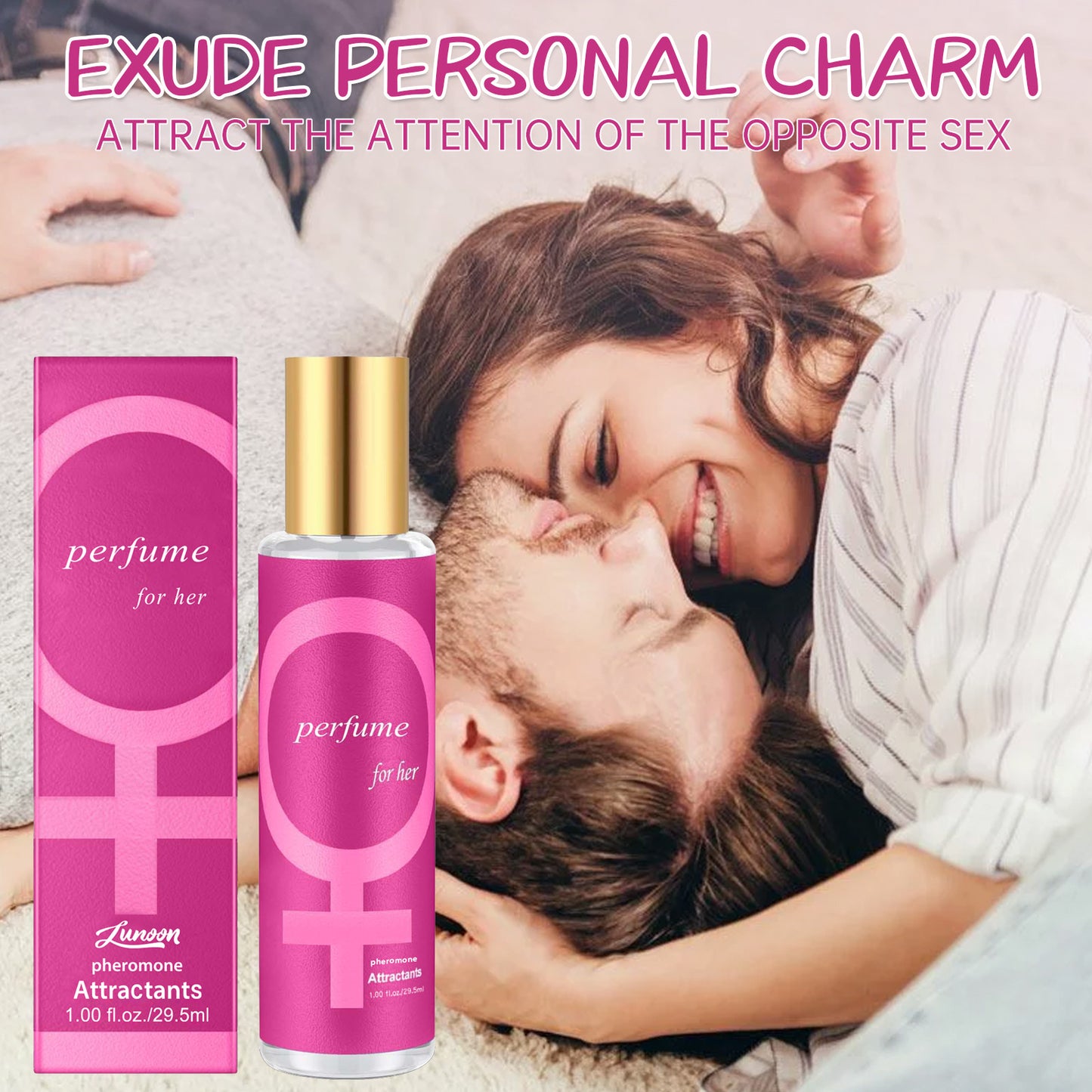 Pheromone Perfume - Natural Long-lasting Flirting Fragrance, Unisex Aroma to Add Mysterious Charm to Love