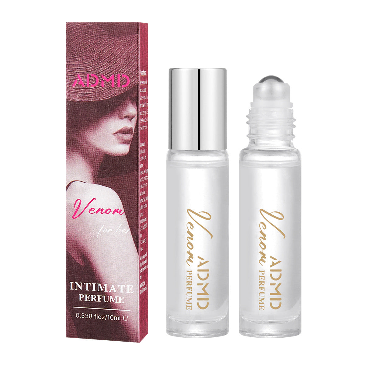 ADMD Women's Fresh Fruity Roll-On Perfume - Long-lasting Subtle Fragrance, Inspired by the Nature of Uninhabited Areas